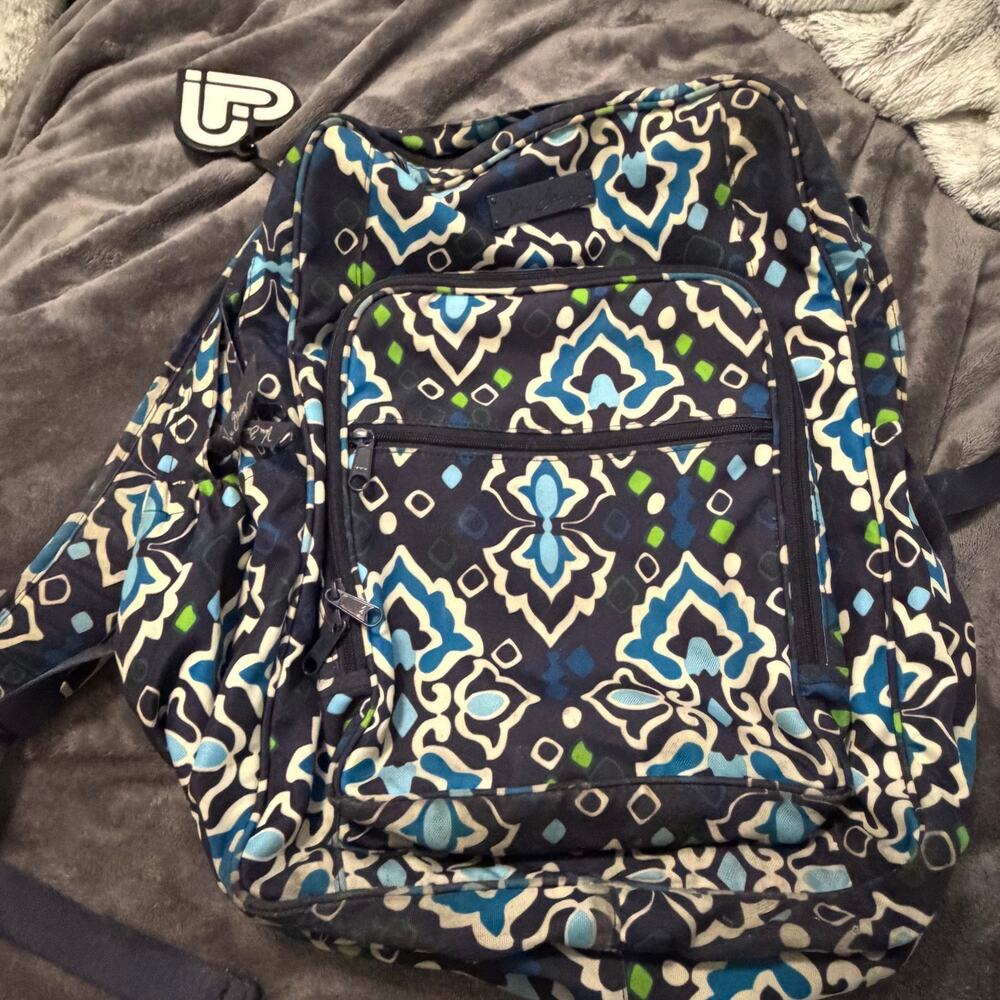 Vera Bradley backpack colorful paisley cute women’s Y2K summer bohemian